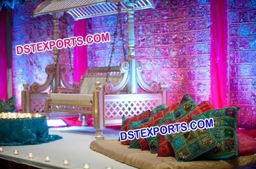 Royal Wedding Garba Stage Jhula