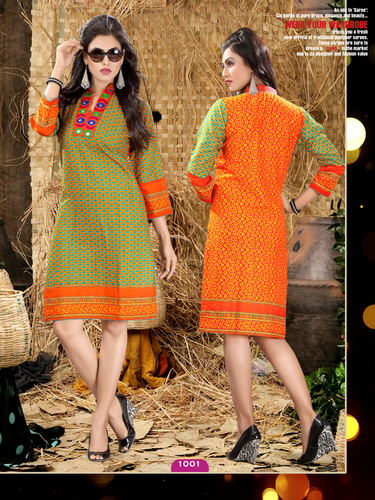 PRINTED COTTON KURTIS