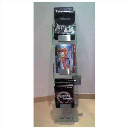 Acrylic Magazine Stand