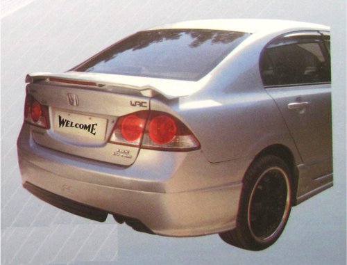 Civic- rear spoiler honda wrs-1046