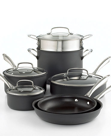 Anodized and Iron Cookware