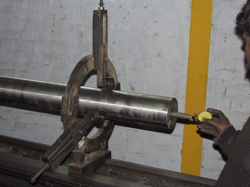 BARREL CHECKED WITH BORE GAZE