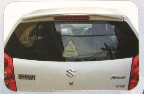 A-star-Rear Spoiler WRS-1052 - ABS Plastic 100x50x10 cm White, Aerodynamic Design, Lightweight, Easy Installation