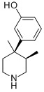 (3R,4R)-3,4-Dimethyl-4-(3-hydroxyphenyl)piperidine