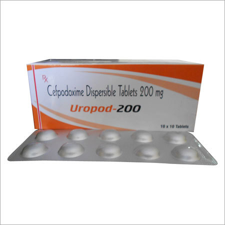 Cefpodoxime Dispersible Tablets