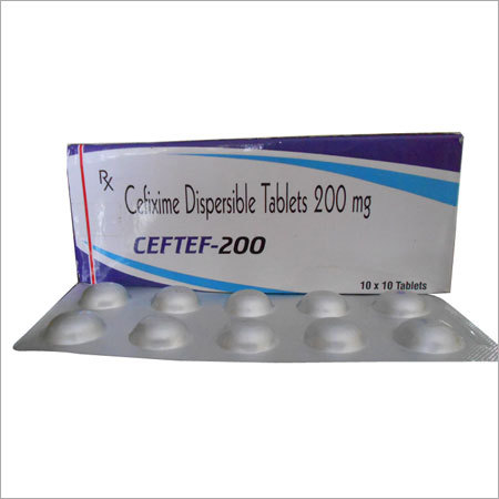 Cefixime Dispersible Tablets