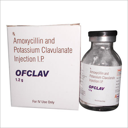 Amoxicillin and Potassium Clavulanate Injection