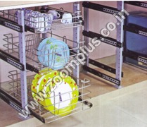 Stainless Steel Cabinet Pole System