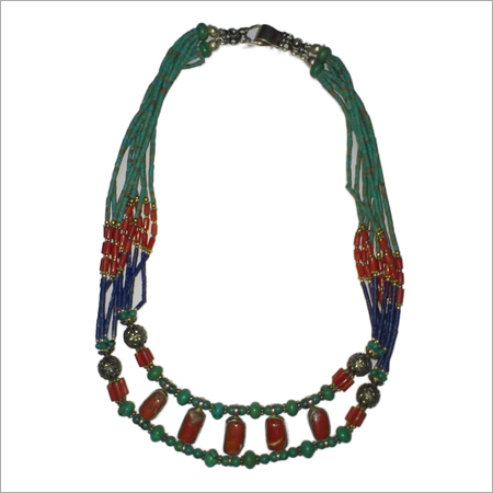 Nepali Coral Turquise Necklace