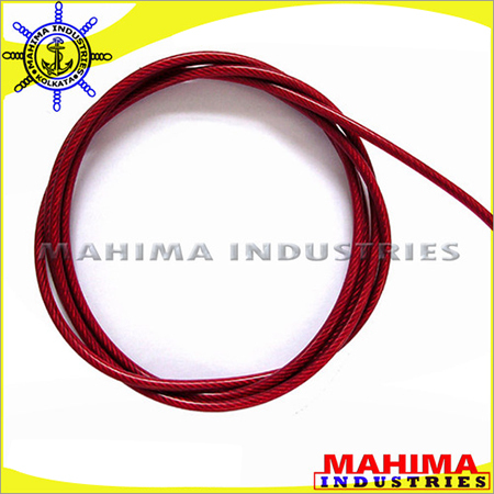 PVC Coated Wire Rope By MAHIMA INDUSTRIES