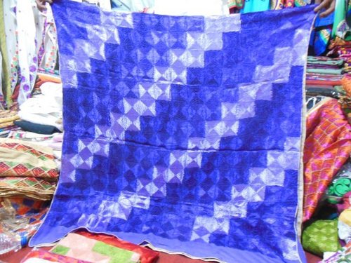 100% silk chenon crepe phulkari dupattas