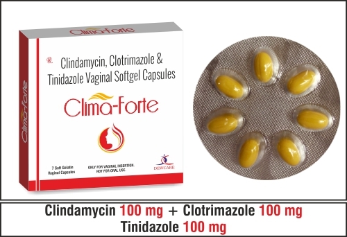 Clindamycin + Clotrimazole + Tinidazole