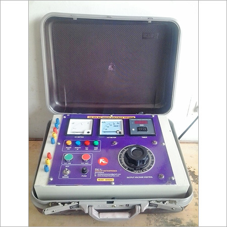 High Voltage Test Set Panel High Voltage Test Set Panel
