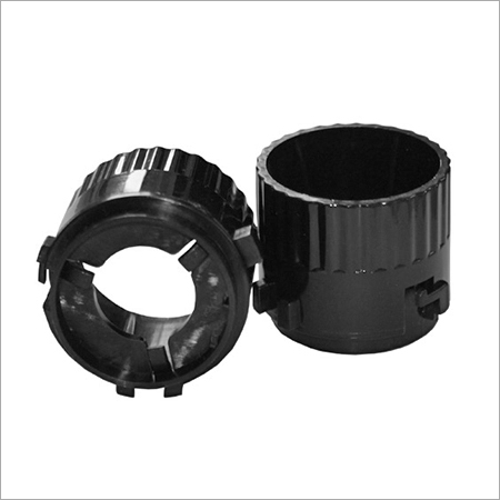 HID Base Socket - Plastic, 25mm Diameter, Black, Shockproof, Corrosion Resistant, Durable