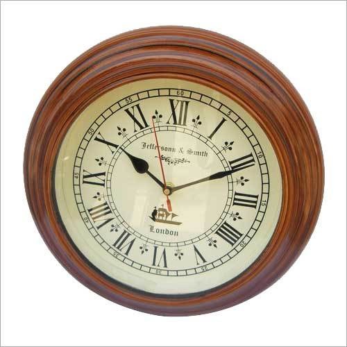Antique Handmade Wooden Clock