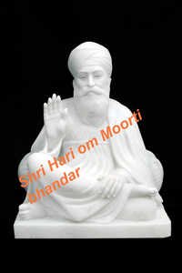 Marble Guru Nanak Statue