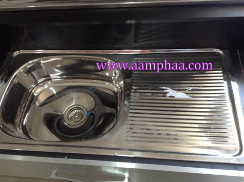 Single Bowl Kitchen Sink Top Mount