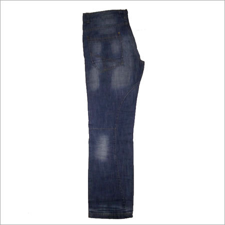 Fashionable Mens Jeans - Denim, Blue, Straight Style | Soft Fabric, Comfortable Fit, Tear Resistant, Machine Washable