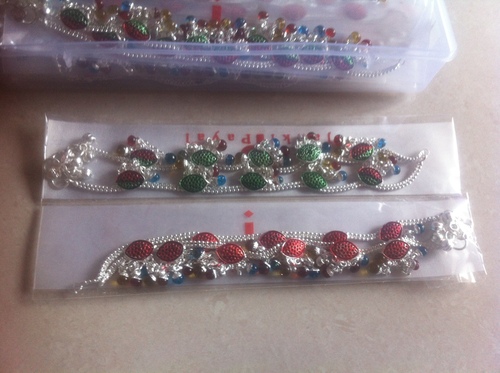 Kundan Anklets