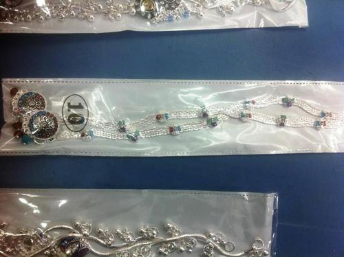 Silver payal design