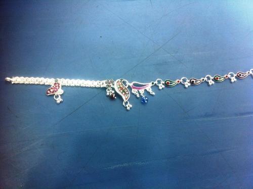 Silver Anklets design