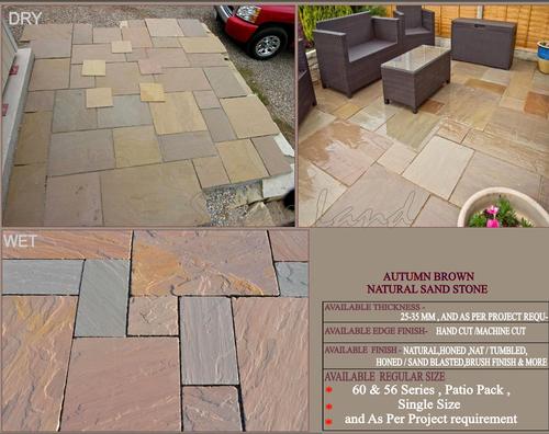 Autumn Brown Natural Sandstone