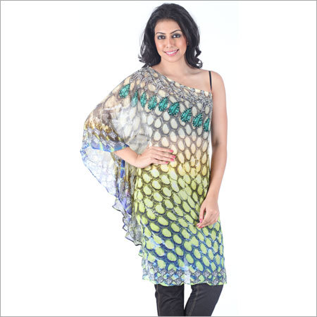 Short Off Shoulder Kaftan