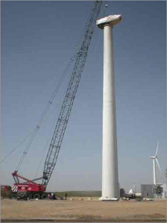 Tyre Lattice Boom Cranes Rental