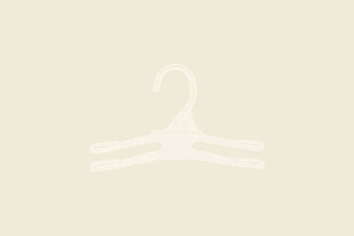 PLASTIC HOOK TOP HANGERS