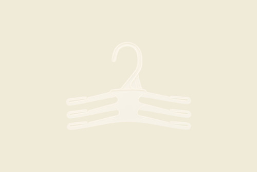PLASTIC HOOK TOP HANGERS