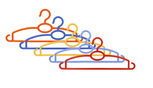 PLASTIC HOOK TOP HANGERS