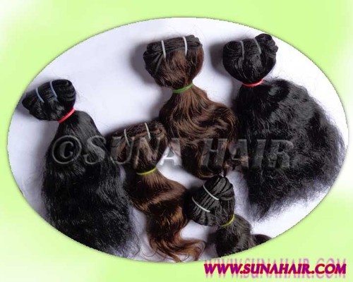 Pure virgin quality curly natural hair mangolian remy human hair extension