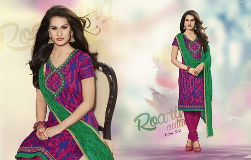 Women Wear New Cotton Suits