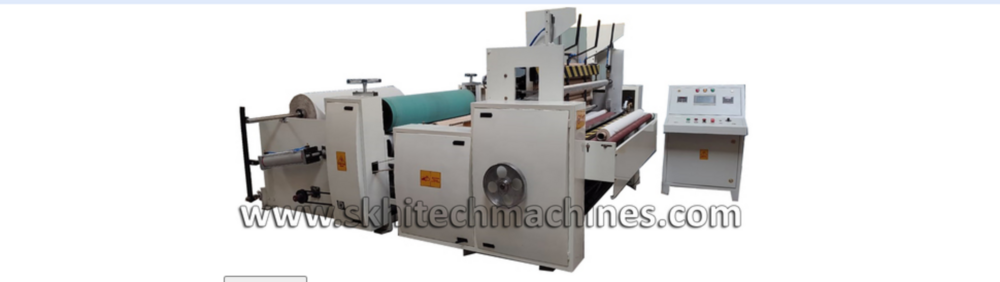 Automatic 1400 To 2800 Mm Toilet Kitchen Maxi Roll Machine - Capacity: Requirement Based Ltr/Hr