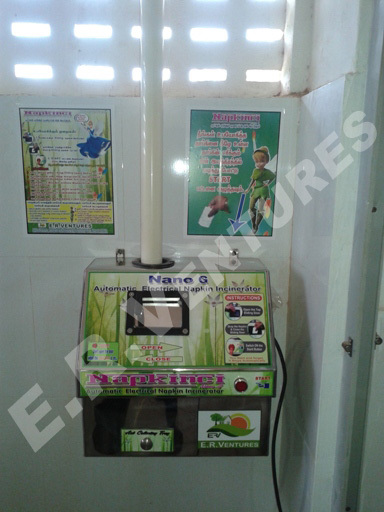 Toilet Equipments - Sanitary napkin incinerators