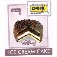 Ice Cream Cake - 2-3 Layers, 15-20 Cm Diameter, Brown Color | Delicious Treat, Fine Ingredients, High Quality, Multiple Textures, Variety Flavors