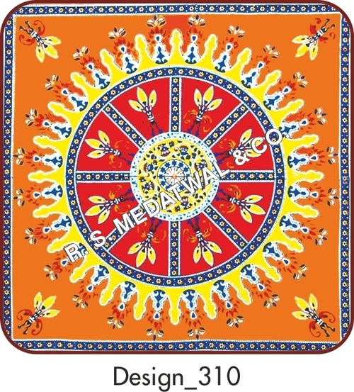 Printed Shamiyana Tent Fabric