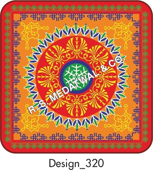 Printed Shamiyana Tents