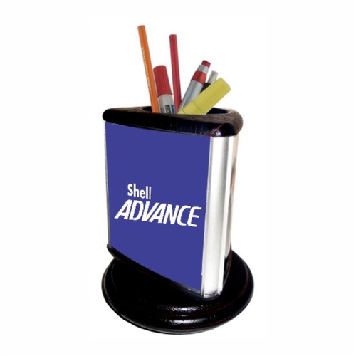Revolving Pen Stand Triangular