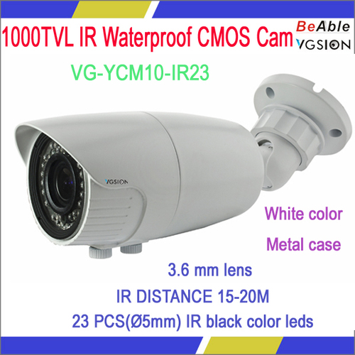 1000 TVL IR Waterproof CMOS camera