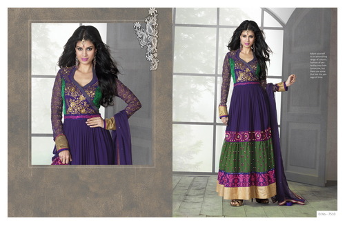 Purple Fabulous Look Salwar Kameez