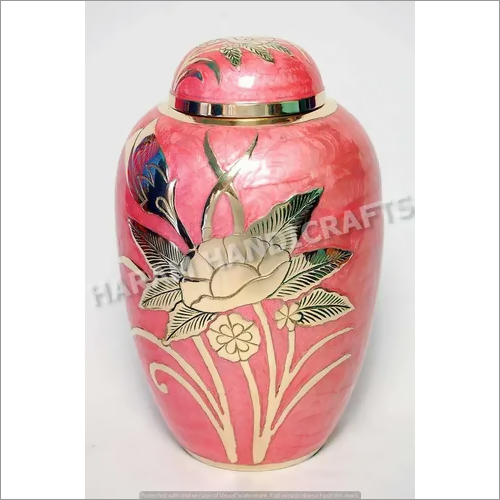 Pink Flower Design Urns Pink Flower Design Urns