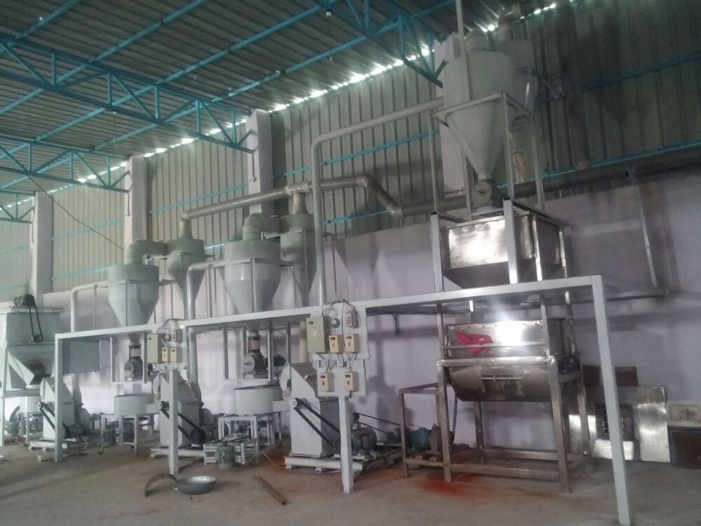 Spice Processing Machine - Color: Silver