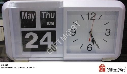 White Color Wall Clock