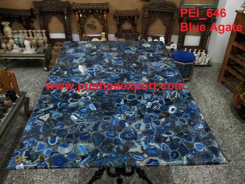 Blue Agate Stone Slabs