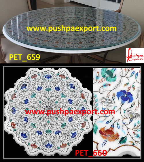 White Marble Pichkari Flooring