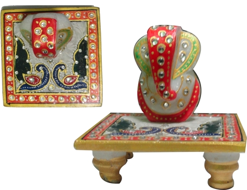 SINGLE CHOWKI GANESHA