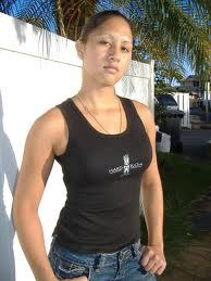 Ladies Black Singlet