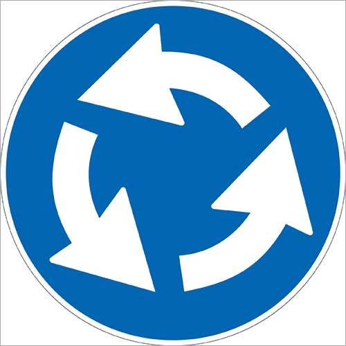Roundabout Signs Poster
