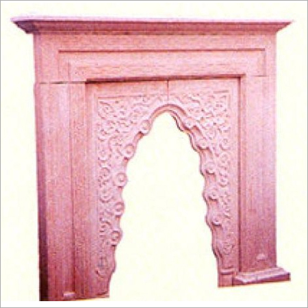 Stone Fireplace